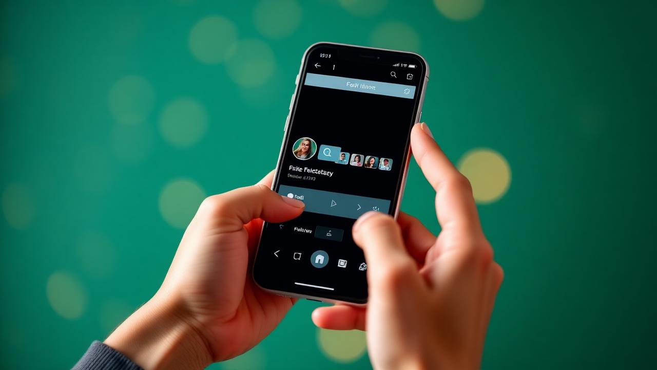 Smartphone showing an Instagram profile with rising follower and engagement analytics on screen